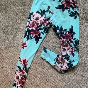 Floral leggings